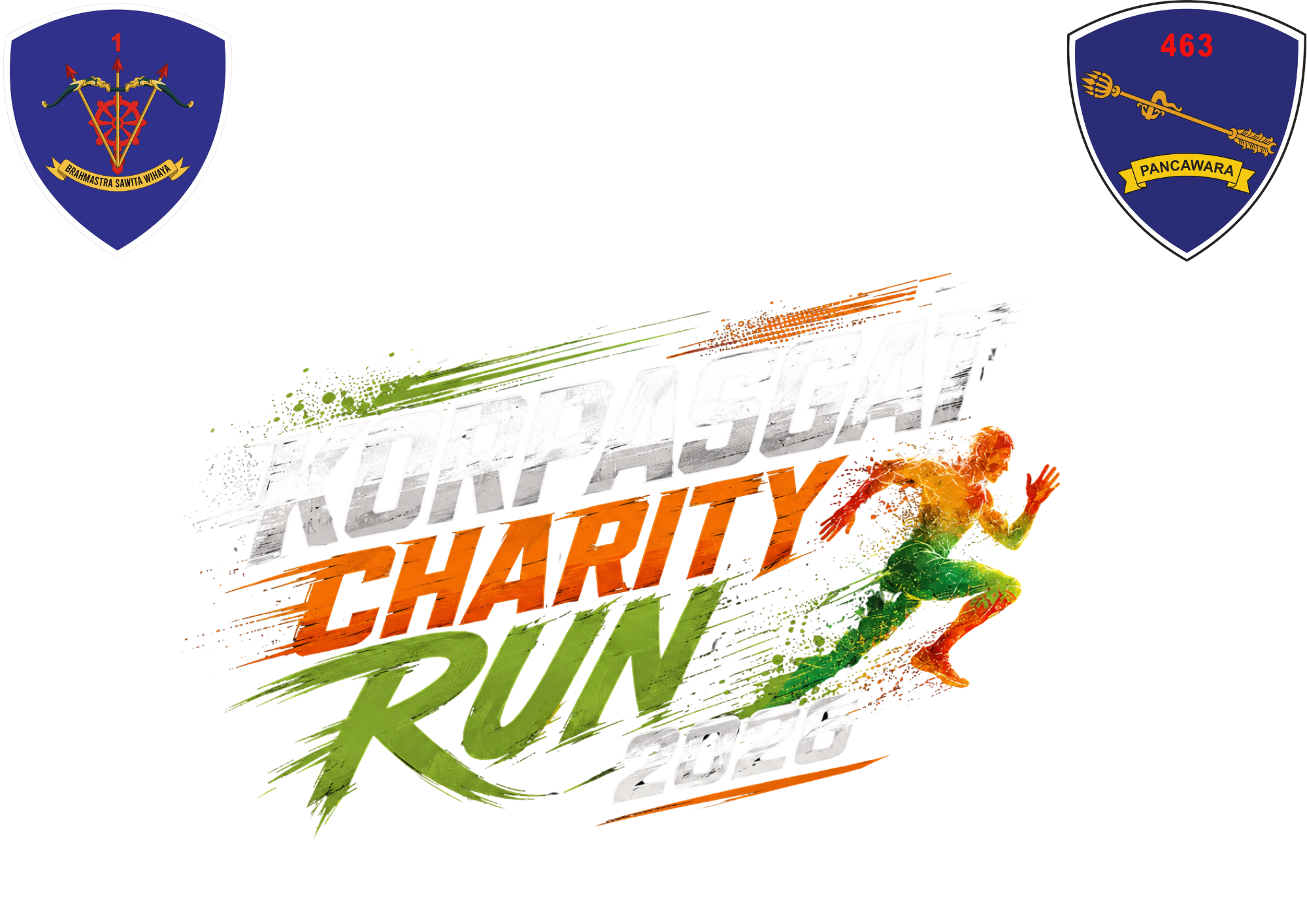 Korpasgat Charity Run 2026 Logo